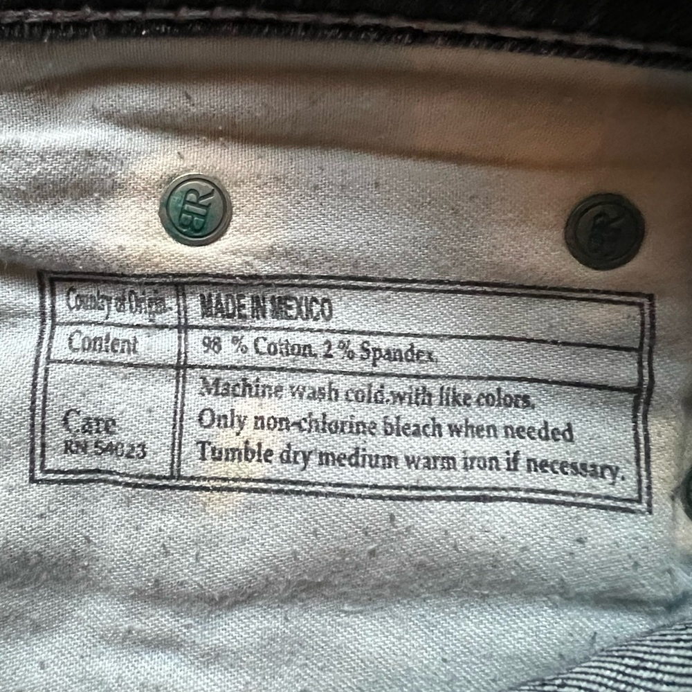Banana Republic Bootcut Jeans Dark Wash Size 30 Flare Stretch Denim - Picture 6 of 6